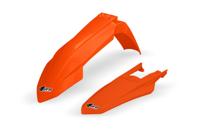 UFO PLAST Mudguard set ufo ktm orange