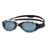 Zoggs Predator flex donkere lens zwembril zwart/grijs