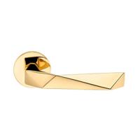 DND | Deurkruk | Luxury RR FI | Bright Goud PVD | Rond Rozet
