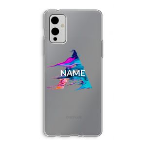 Abstract Spectrum: OnePlus 9 Transparant Hoesje