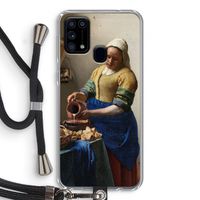The Milkmaid: Samsung Galaxy M31 Transparant Hoesje met koord