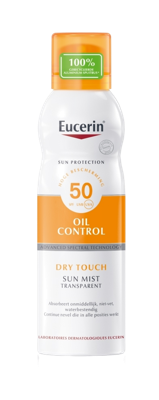Eucerin Sun Transparant Spray Dry Touch Mist SPF50