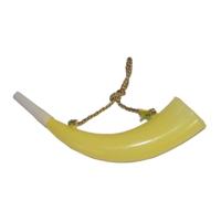 Jachthoorn toeter voor Oktoberfest/Alpen - plastic - 30 cm - feestartikelen