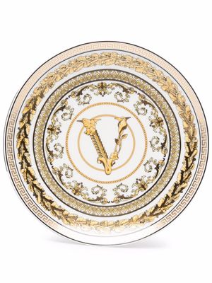 Versace assiette Virtus Gala 17 cm - Blanc