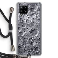Maanlandschap: Samsung Galaxy A42 5G Transparant Hoesje met koord
