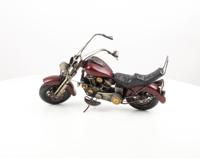 EEN BLIKKEN MODEL VAN EEN MOTORFIETS