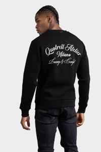 Quotrell Atelier Milano Sweater Heren Zwart - Maat S - Kleur: WitZwart | Soccerfanshop