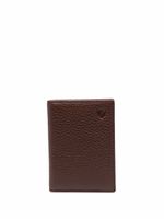 Aspinal Of London portefeuille pliant en cuir - Marron