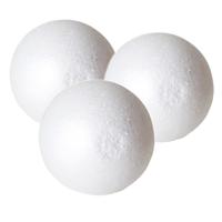 Piepschuim hobby vormen DIY ballen - 3x - styropor bollen - 11,5 cm