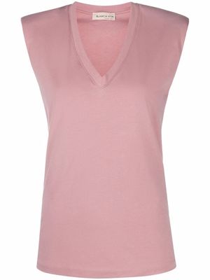Blanca Vita débardeur à col v - Rose
