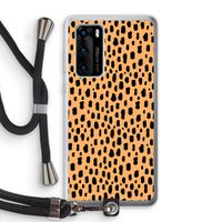 Panter: Huawei P40 Transparant Hoesje met koord