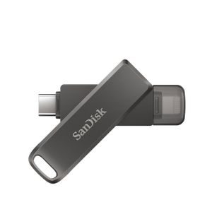 SanDisk iXpand USB flash drive 128 GB USB Type-C / Lightning 3.2 Gen 1 (3.1 Gen 1) Zwart