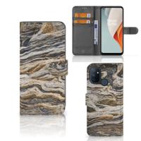 OnePlus Nord N100 | Bookcase | Steen | Portemonnee hoesje