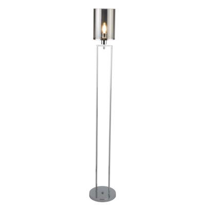 Searchlight VloerlampCatalina met smoke glas - EU9053CC