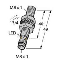 Turck Inductieve sensor Vlak PNP, NO BI2-EG08-AP6X-V1131