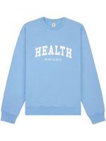 Sporty & Rich sweat Health en coton - Bleu - thumbnail