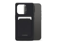 Mobilize Mobilize Rubber Gelly Card Case Apple iPhone 15 Pro Matt Black