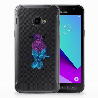 Samsung Galaxy Xcover 4 | Xcover 4s Telefoonhoesje met Naam Merel Samsung Galaxy Xcover 4 | Xcover 4s Telefoonhoesje met Naam Merel