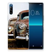 Sony Xperia L4 | Siliconen hoesje | met foto Vintage Auto