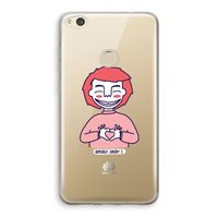 Hartje: Huawei Ascend P8 Lite (2017) Transparant Hoesje