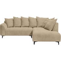 Leen Bakker - Hoekbank Elsa Rechts - Anthology - Stof - Taupe - 204x243x84 Cm