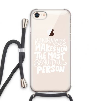 The prettiest: iPhone 7 Transparant Hoesje met koord