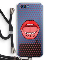 Yolo Denise: Honor 10 Transparant Hoesje met koord