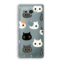 Katten: Sony Xperia XZ2 Compact Transparant Hoesje