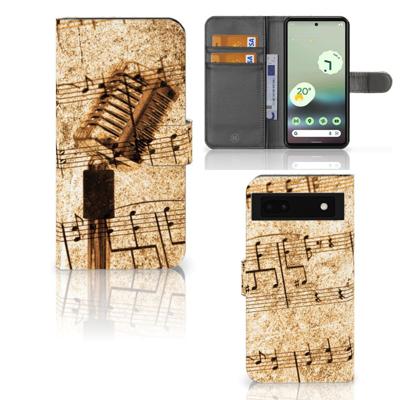 Google Pixel 6A | Telefoonhoesje met foto | Bladmuziek