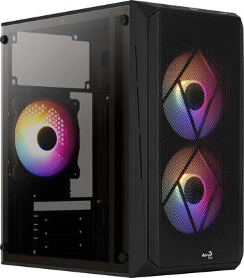 Aerocool CS107V2 computerbehuizing Mini Tower Zwart