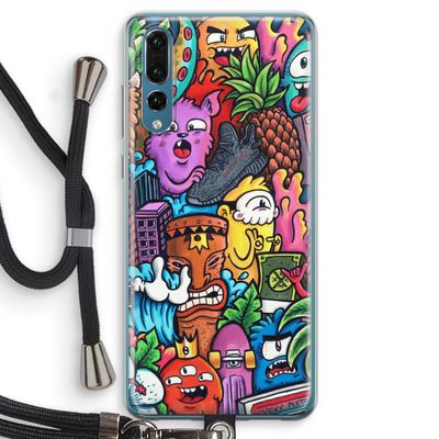 Vexx Mixtape: Huawei P20 Pro Transparant Hoesje met koord