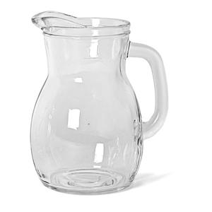 Bormioli Rocco sapkan/waterkan/karaf - glas - 1000 ml - transparant - schenkkannen