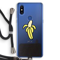 Banana: Xiaomi Mi Mix 3 Transparant Hoesje met koord