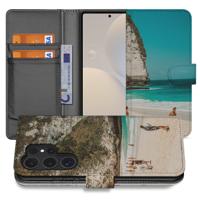 Book Case Hoesje Maken Samsung Galaxy S25 Ultra | Eigen telefoonhoesje ontwerpen | Op maat gemaakt