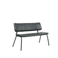 LABEL51 Eetkamerbank Gusto - Zwart - PU-Leder - 120 cm LABEL51 Eetkamerbank Gusto - Zwart - PU-Leder - 120 cm