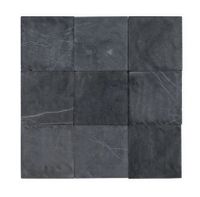 Stabigo Parquet 10x10 Grey Tumble mozaiek 30x30 cm grijs mat