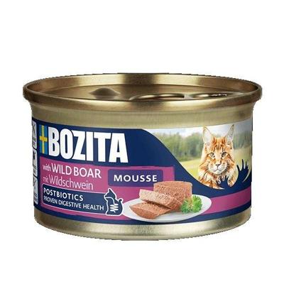 BOZITA Mousse Wild boar - nat kattenvoer - 85g