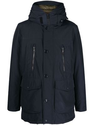 Woolrich doudoune à capuche - Bleu