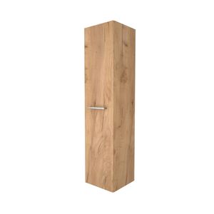 Kolomkast BWS Salt 35x35x150cm 1 Deur Met Greep (Kleurkeuze) Whisky Oak