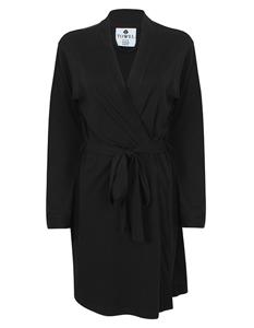 Towel City TC50 Ladies´ Robe - Black - XL (20-22)