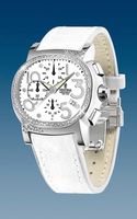 Horlogeband Festina F16196-1 / F16180 Leder Wit 20mm