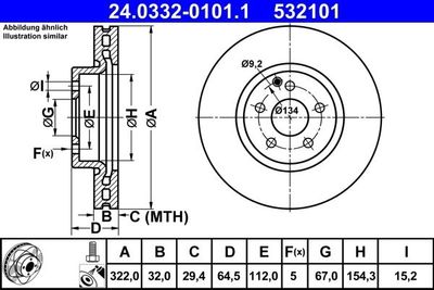 Powerdisc Remschijf 24033201011