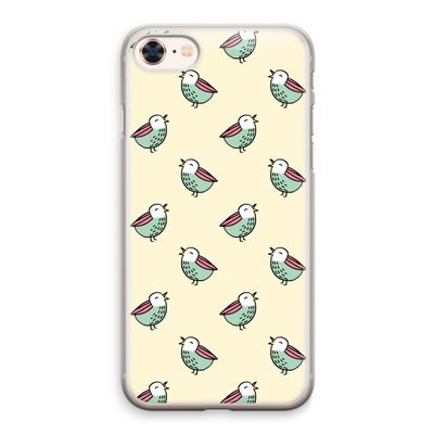 Vogeltjes: iPhone 8 Transparant Hoesje