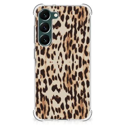 Samsung Galaxy S23 Plus Case Anti-shock Leopard