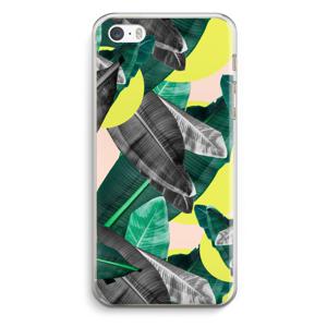 Fantasie jungle: iPhone 5 / 5S / SE Transparant Hoesje