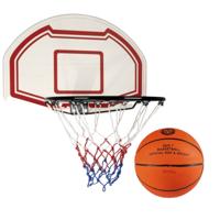 Basketbal backboard met bal - basketballen - Dia 45 cm - muurmontage