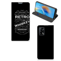 OPPO A74 4G Flip Style Cover Whiskey