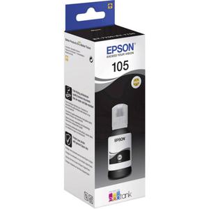 Epson C13T00Q140 105 EcoTank Navulinkt Origineel Epson Zwart 140 ml