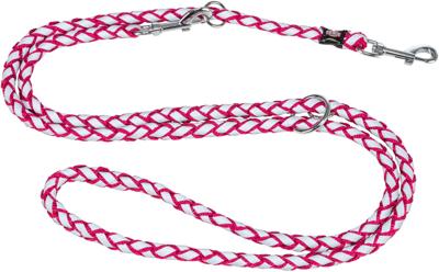 Trixie Cavo Reflecterende Verstelbare Riem Fuchsia 2 m x ø 12 mm