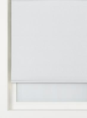 HEMA Rolgordijn uni lichtdoorlatend wit (wit)